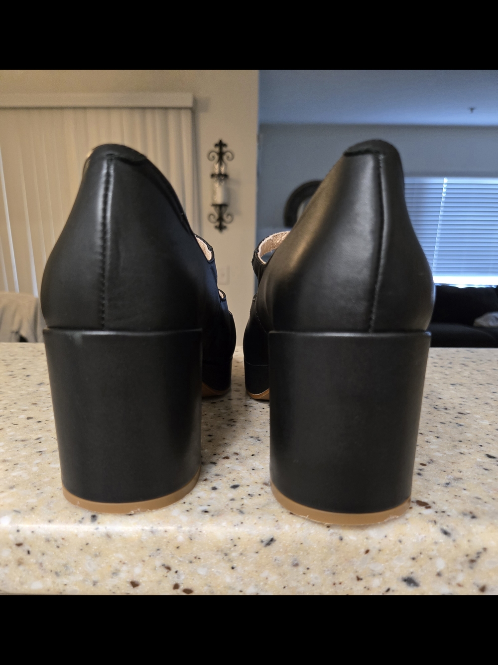 INTENTIONALLY BLANK Over Time Platform Mary Jane Block Heels Spain EU 40 - Picture 4 of 9